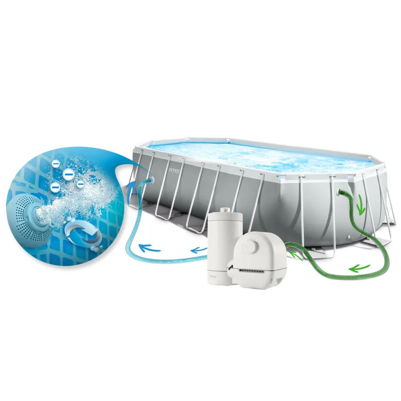 Piscină dreptunghiulară de înaltă calitate 503x274x122cm, perfectă pentru familii cu copii