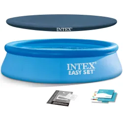 Piscină gonflabil de grădină 244 x 61 cm 6în1 INTEX 28106