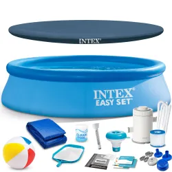 Piscină gonflabil de grădină 244 x 61 cm 18în1 INTEX 28108