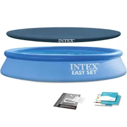 Piscină gonflabil de grădină 305 x 61 cm 6în1 INTEX 28116, ideală pentru distracție de vară