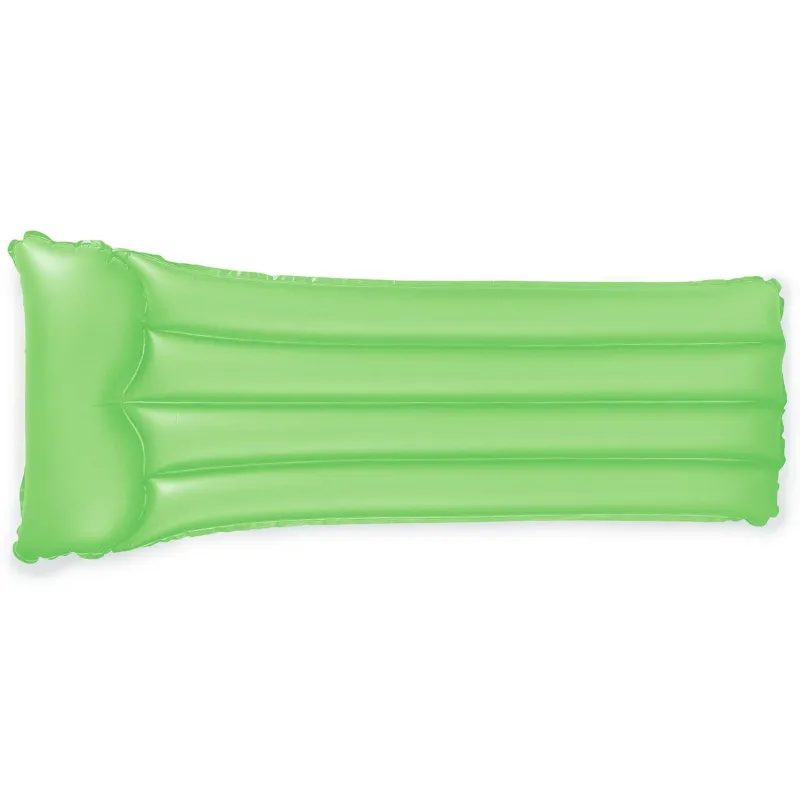 Saltea de înot verde, un accesoriu elegant pentru piscină sau plajă