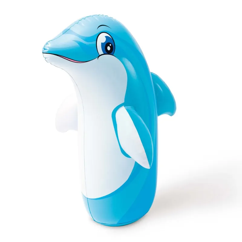Delfin Gonflabil Balansant INTEX 44669, jucărie acvatică colorată pentru copii