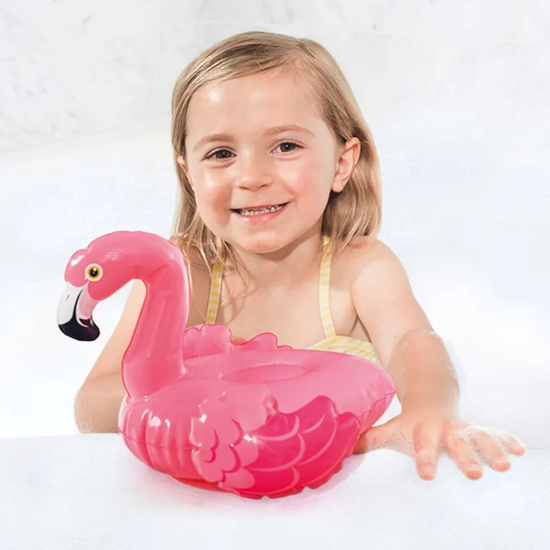 Flamingo gonflabil pentru baie, perfect pentru distracție în cadă sau la piscină