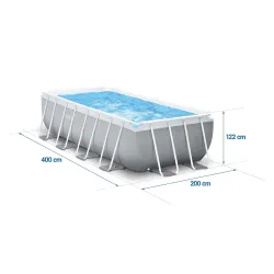 Alegerea perfectă pentru petrecerile de vară în grădină, piscină cu cadru 18-în-1