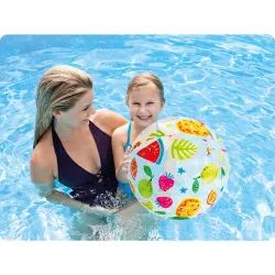 Minge de plajă cu design de fructe 51 cm, perfectă pentru distracții de vară