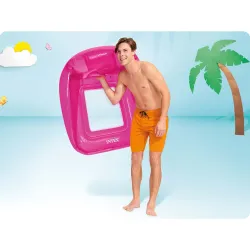 Fotoliu saltea gonflabil, ideal pentru grădină sau plajă
