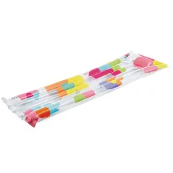 Saltea de înot Flori Intex 59720 realizată din material durabil