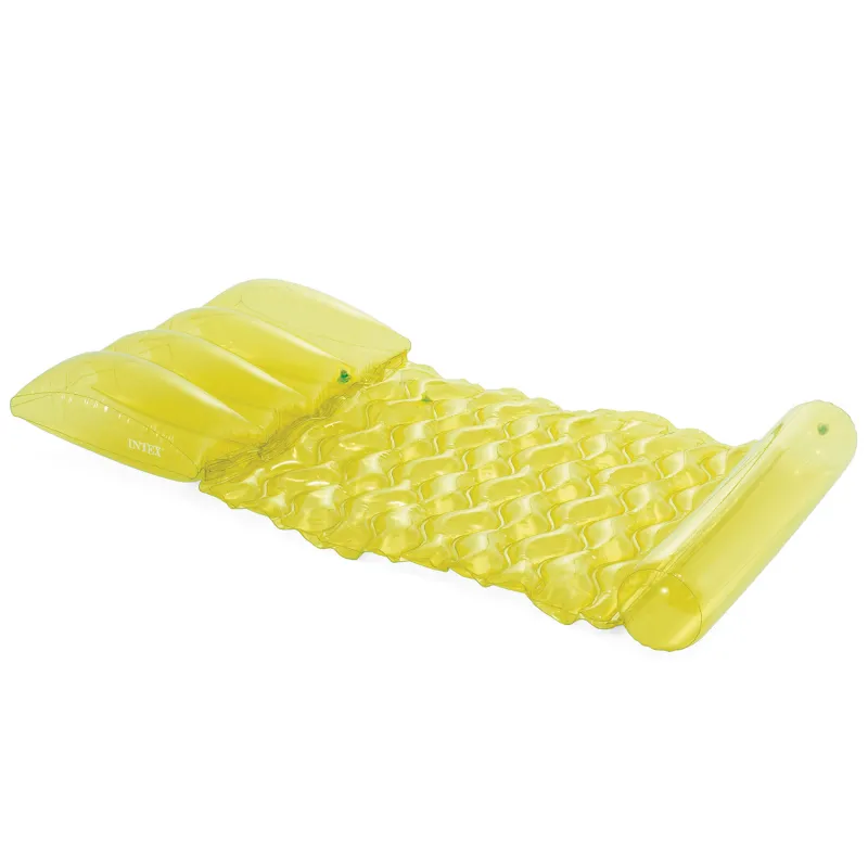 Saltea gonflabilă pentru înot verde lime, perfectă pentru grădină sau vacanțe la apă