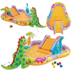 Teren de joacă gonflabil Dinozauri Intex 56139