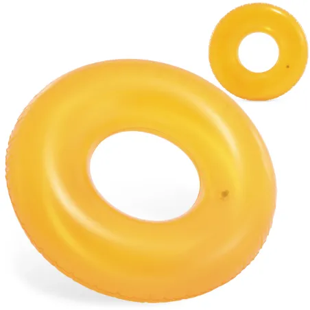 Colac de înot portocaliu 76 cm, perfect pentru vară, colaci de înot
