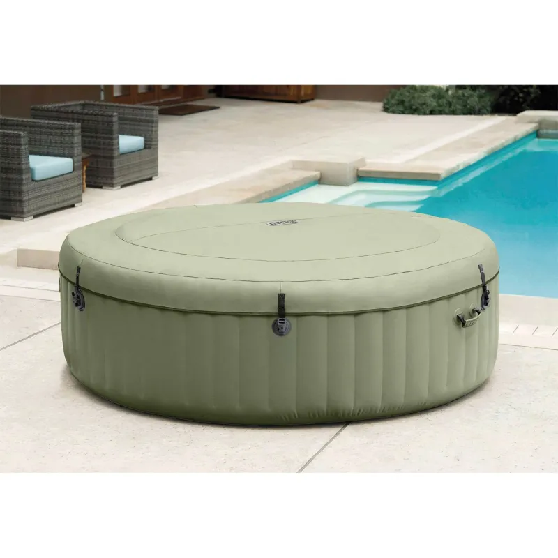 SPA gonflabil cu hidromasaj, design elegant, ideal pentru utilizare în aer liber