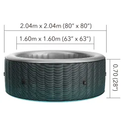SPA gonflabil Starry, relaxare cu prietenii în grădină