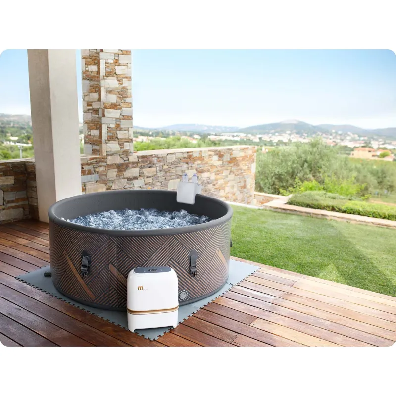 Spătar SPA colorat, perfect pentru relaxare în cada cu hidromasaj