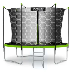 Trambulină de Grădină Neo-Sport 10ft/312cm cu Plasă Interioară și Scară