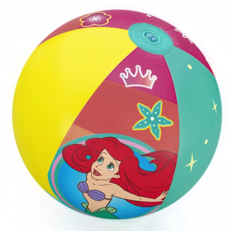 Minge plajă moale Disney Princess, perfectă pentru joacă în apă