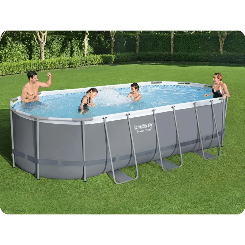 Bestway 56710 Piscină de Grădină 549 x 274 x 122 cm 17in1 pentru distracție de vară