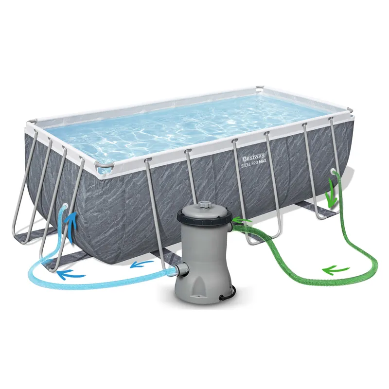 Piscină ideală pentru distracția în grădină, ușor de montat și demontat