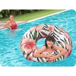 Colac de înot moale de 119 cm, confortabil și sigur pentru copii