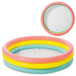 Piscină Gonflabil pentru Copii 3 Culori 114 x 25 cm INTEX 57412