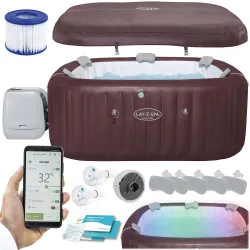 SPA Gonflabil Lay-Z Maldives Pro 7 persoane Bestway 6001U