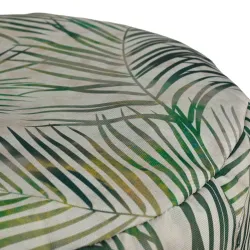 Taburet rotund din nylon rezistent la apă pentru exterior