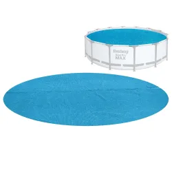Acoperire solara pentru piscina cadru 427 cm Bestway 58252