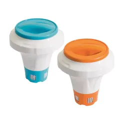 Plutitor mare pentru piscină, dozator de chimicale pentru piscină Bestway 58474 portocaliu