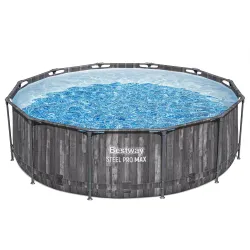 Piscină cu cadru albastru 366 x 100 cm, Bestway 5614X