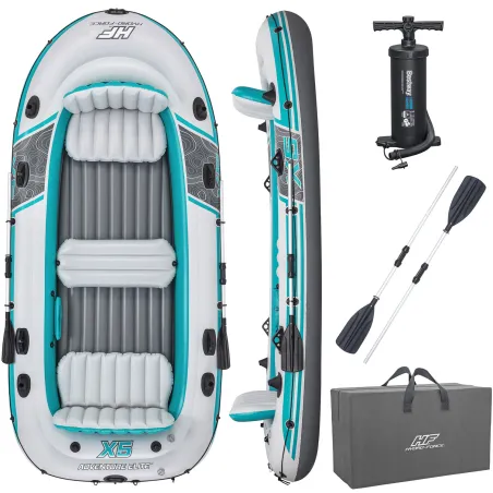 Ponton Hydro-Force Adventure Elite X5 Bestway 65159 din material PVC rezistent