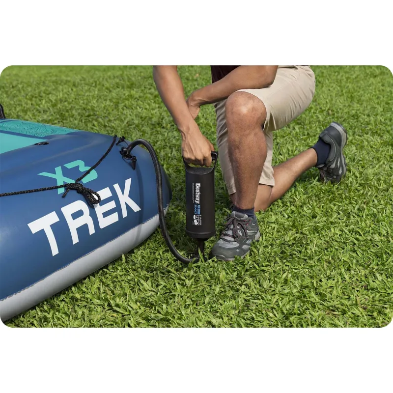 Ponton Trek X3, barcă gonflabilă confortabilă pentru relaxare pe plajă