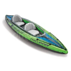 Kajak INTEX 68306, 351 x 76 x 38 cm, de culoare albastră, perfect pentru petrecerea timpului pe apă