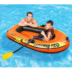 Ponton Explorer PRO 100, mocca, perfect pentru relaxare pe apă în grădină