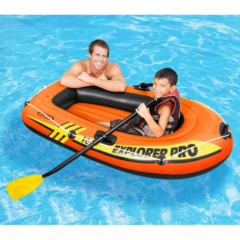 Ponton Explorer PRO 100, mocca, perfect pentru relaxare pe apă în grădină