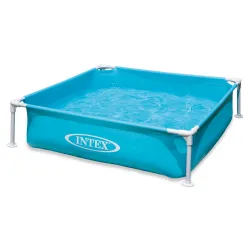 Piscina de gradina cu cadru pentru copii 122 x 122 x 30 cm Intex 57173
