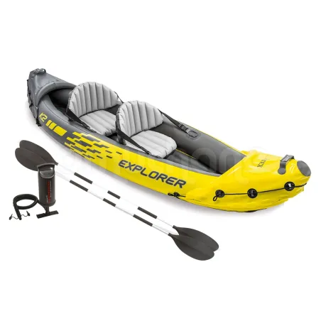 Caiac gonflabil Explorer K2 312 cm, ideal pentru recreere pe apă