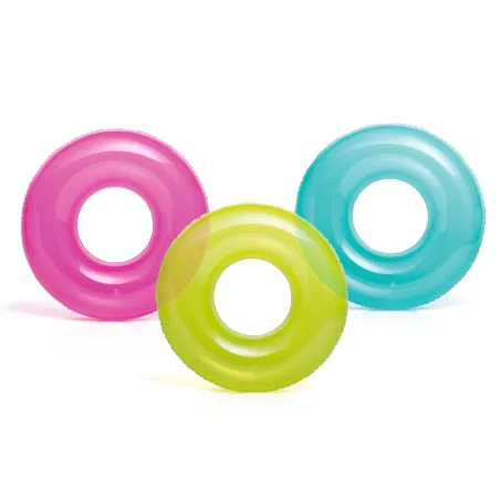 Colac de înot albastru pentru copii cu diametrul de 76 cm din PVC rezistent