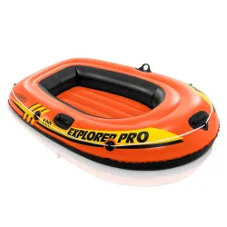 Ponton Explorer Pro 100 3w1 INTEX 58355, barcă gonflabilă albastră pentru distracție în aer liber