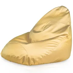 Fotoliu Puf tip Pară XXL Drop - Piele Ecologică