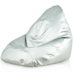 Fotoliu Puf tip Pară XXL Drop - Piele Ecologică