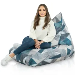 Fotoliu Puf relaxare de podea XL Bermuda - Outdoor Pro exterior Impermeabil – vedere 85
