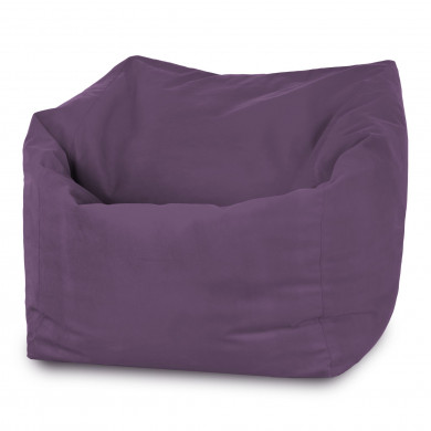 Violet fotoliu bean bag amalfi velvet