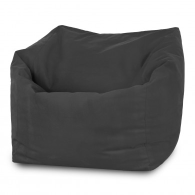 Gri fotoliu bean bag amalfi velvet