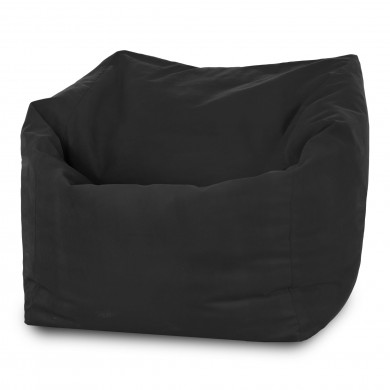 Negru fotoliu bean bag amalfi velvet