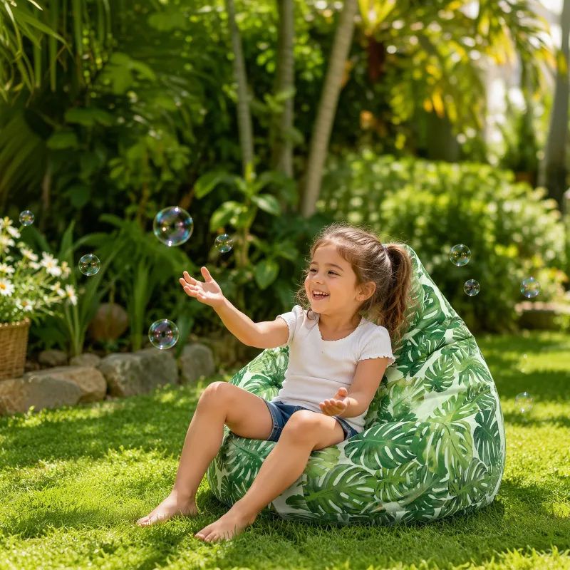 Fotoliu sac L copii outdoor impermeabil