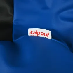Fotoliu Puf Minge Fotbal XL pentru Copii - Piele Eco