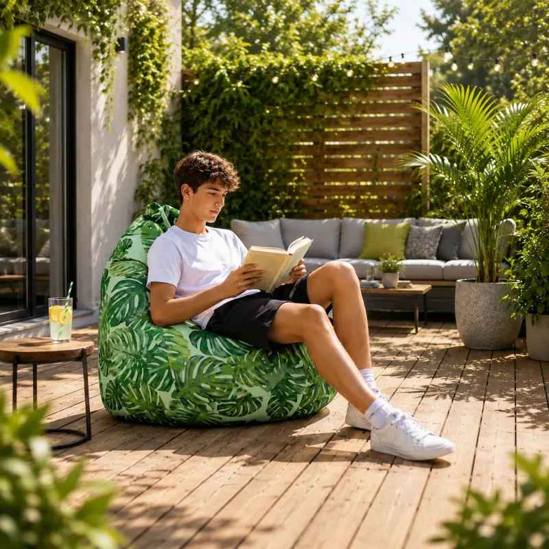 Fotoliu Pară XL Copii Outdoor - Impermeabil