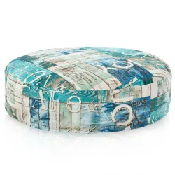 Pernă Rotundă Monaco 90 cm Imprimeu Premium | Italpouf