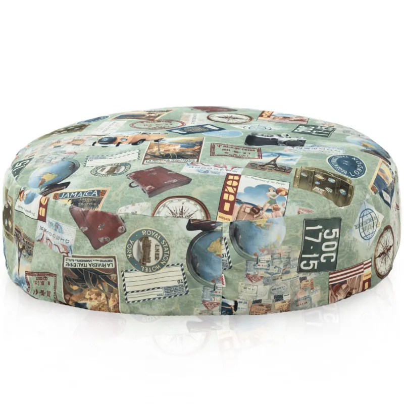 Pernă Rotundă Monaco 90 cm Imprimeu Premium | Italpouf