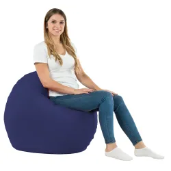 Pernă Rotundă Monaco 90 cm Piele Ecologică | Italpouf