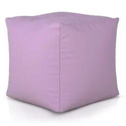 Puf Cub Pătrat - Piele Ecologică